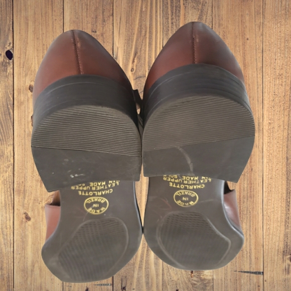 Brown Leather Fisherman Women's Size 7 Sandals - Picture 3 of 7